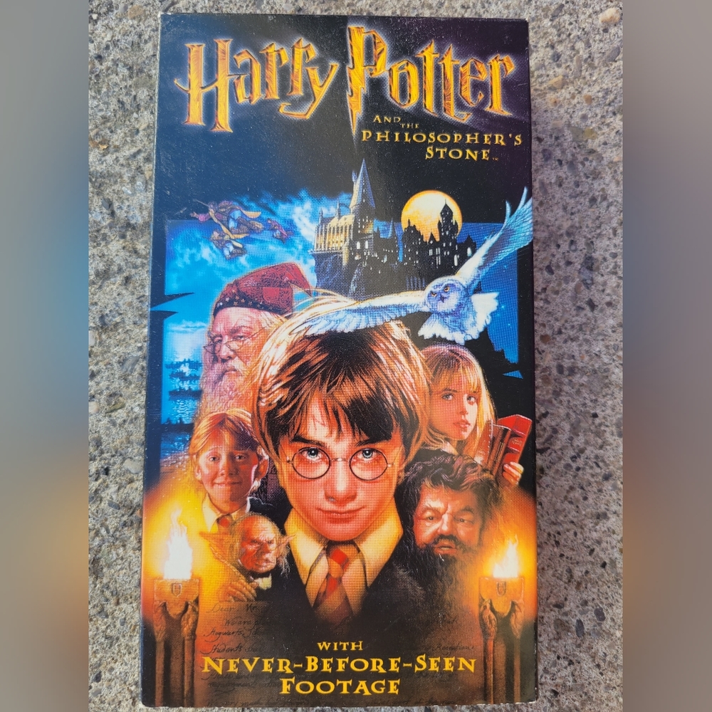 "Harry Potter and the Philosopher's Stone" VHS Tape